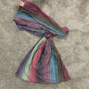 Tula Multi-Color Striped Ring Sling